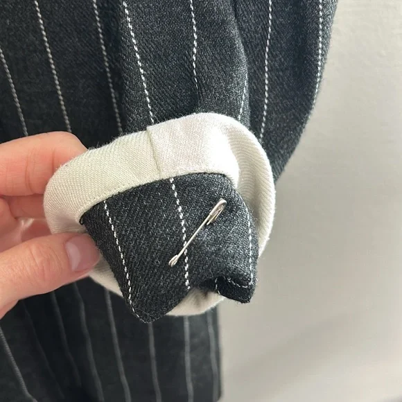 Vintage Talbots Career Dress Working Girl Wednesday Adams Costume Size 12 - Picture 11 of 14